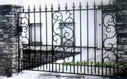Hand Made Wrought Iron Fence